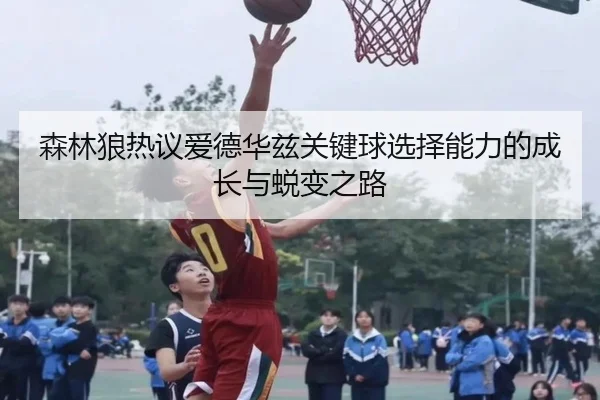 森林狼热议爱德华兹关键球选择能力的成长与蜕变之路